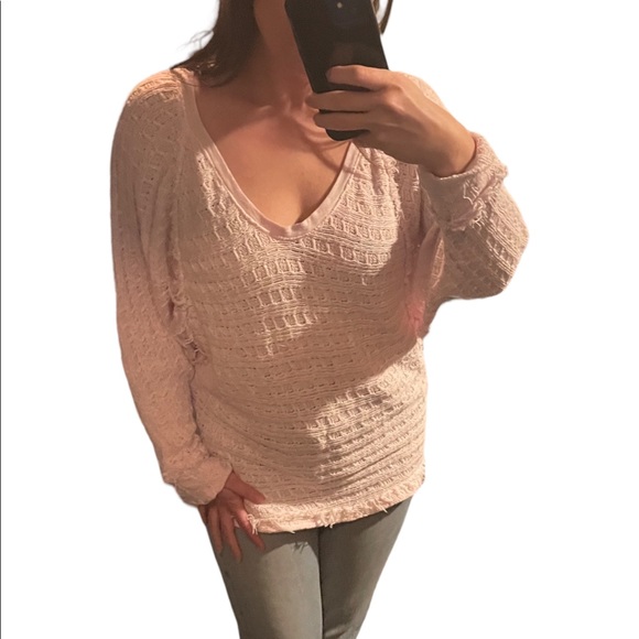 We the Free by Free People Pale Pink Blossom Sweater - Picture 9 of 13